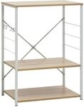 vidaXL Mikrowellenregal K&uuml;chenregal Haushaltsregal Standregal Mikrowellenhalter