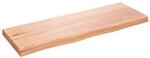 vidaXL Wandregal, Holzregal Regal Handgefertigt mit Baumkante, Wandboard...