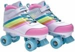 Apollo Disco Roller Soft Boots Rollschuhe Kinder, Rainbow Star, Gr. 39-42