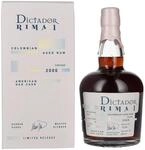 Dictador RIMA 1 22 Years Old AMERICAN OAK Cask Vintage 2000 43Prozent Vol. 0,7l...