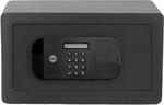 Yale Fingerabdruck Safe YSFB/200/EB1, 12,5 L, Schwarz &ndash; Motorisierte...