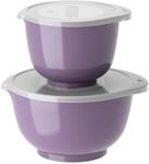 Rosti Margrethe Sch&uuml;ssel Set, R&uuml;hrsch&uuml;ssel Set, 4-Teilig mit 2 R&uuml;hrsch&uuml;sseln und