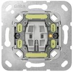 Gira 318600 Einsatz Wipp-Kontrollschalter, 16 AX, 250 V~, LED