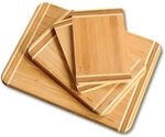 KESPER | Schneidebretter 4er Set, Material: Bambus, Ma&szlig;e: B: 38 x H: 28,5 x T: 1,6