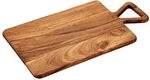 KESPER | Schneidbrett, Material: Akazienholz, Ma&szlig;e: 42 x 23 x 1,5cm, Farbe: Braun