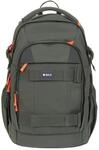 L&Auml;SSIG Schulrucksack mit Reflektoren und h&ouml;henverstellbarem R&uuml;ckenteil/School