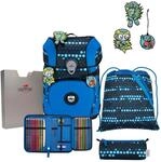 DerDieDas ErgoFlex Tiny Exklusiv Superflash Schulranzenset 5-teilig Blue Robot