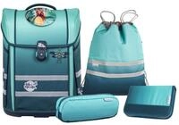 McNeill - Schulranzen-Set, 5tlg. - PERFECTO Kollektion 2025 (Gradient Blue Lagoon)