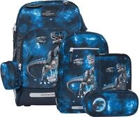 Beckmann, Schulranzen-Set Active Air FLX Tech Rex, 6-teilig, Grundschule, inkl.