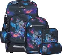 Beckmann, Schulranzen-Set Active Air FLX Ninja Elements, 6-teilig, Grundschule, inkl.