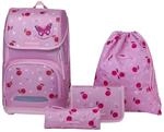 Schneiders Ergoplus M&auml;dchen Schultasche Cherry Pop