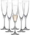 SCHOTT ZWIESEL Sektglas Classico (6er-Set), klassische Champagner Gl&auml;ser mit