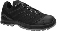 LOWA Sicherheitsschuhe Larrox Work GTX Black-Grey Lo S3 CI, Damen und Herren, Textil,