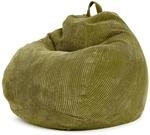 Green Bean&reg; Indoor Sitzsack 90x110cm EPS-Perlen F&uuml;llung & Cordstoff Kuschelig...