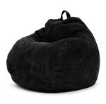 Green Bean&reg; Indoor Sitzsack 90x110cm EPS-Perlen F&uuml;llung & Cordstoff Kuschelig Weich