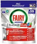 Fairy Professional Platinum Plus Geschirrsp&uuml;lmaschinen-Tabs, 59 Sp&uuml;lg&auml;nge,