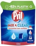 Pril Mix & Clean Konzentrat zum Auff&uuml;llen (120 ml), Handgeschirrsp&uuml;lmittel mit
