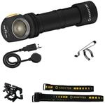 Armytek Neu Stirnlampe Wizard C2 v4 Warmwei&szlig; 1120 Lumen LED Taschenlampe Magnet USB