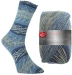 Pro Lana Fjord Socks Farbe 197, Sockenwolle musterbildend, Wolle Norwegermuster zum