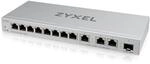 Zyxel Netzwerk Switch 12 Port | Web Managed Multi Gigabit LAN Splitter | 8X 1GbE + 3X