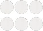 CREAFLOR HOME 6er Set Speiseteller, Essteller KLEINES Herz schwarz D. 27cm...