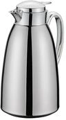 Cilio Venezia Thermoskanne 1l, Edelstahl Matt, &Oslash; 14 cm, H:27 cm Teekanne Edelstahl,