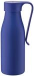 Alessi Away AST01 DAZ - Doppelwandige Thermosflasche mit Infuser und Filter, aus