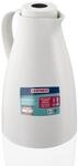 Leifheit Harmonic 1L Thermoskanne, 100 Prozent dicht, Isolierkanne f&uuml;r bis zu 24h