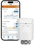 Eve Thermo (Matter, 4. Gen.): Smartes Heizk&ouml;rperthermostat, LED-Display, Heizkosten