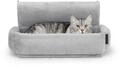 lionto Katzenheizungsliege mit kuscheligem Pl&uuml;schbezug, warmes Katzenbett zum