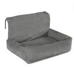lionto Katzenheizungsliege mit kuscheligem Plüschbezug, warmes Katzenbett zum lionto Katzenheizungsliege mit kuscheligem Plüschbezug, warmes Katzenbett zum