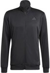 Adidas Herren Big Logo Track Jacke, Black, M