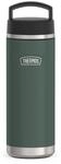 THERMOS ICON BEVERAGE BOTTLE 0,71l, gr&uuml;n/forest mat, Thermosflasche Edelstahl 710ml,
