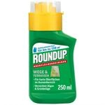 Roundup Wege & Terrassen Konzentrat, 250 ml f&uuml;r schnelle Algenentfernung auf harten