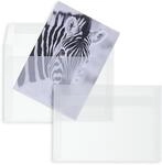 Briefumschl&auml;ge Offset transparent C6 100g/qm HK VE=100 St&uuml;ck wei&szlig;