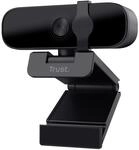 Trust Tanor 1080p Webcam PC, Full HD USB Web Cam mit Blickschutzfilter, PC...