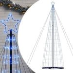 vidaXL LED Weihnachtsbaum, Beleuchtet Tannenbaum 8 Lichteffekte, Christbaum