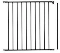BabyDan Flex Sektion/Verl&auml;ngerung, Anthrazit, 72 cm: f&uuml;r Schutzgitter Flex M / L /