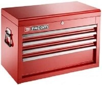 Facom Metallisch, 4 Schubladen, Werkzeugkasten, 4 F&auml;cher, gro&szlig;