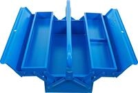 BGS 33001 | Metall-Werkzeugkasten | leer | 420 x 200 x 150 mm | 3 F&auml;cher 