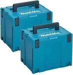 Makita 821552-6 MakPac Typ 4 Stacking Connector Case 396 mm x 296 mm x 315 mm, 2