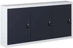 vidaXL Wand Werkzeugschrank Industriedesign Metall Werkstattschrank H&auml;ngeschrank