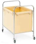 Royal Catering W&auml;schewagen, 250 l, 4 Gummirollen, 2 Feststellbremsen |...