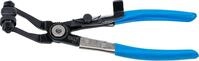 BGS 477 | Schlauchklemmenzange | abgewinkelt | mit Ratschenfunktion | 220 mm