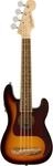 Fender Fullerton Precision Bass&reg; Uke, Walnut Fingerboard, Tortoiseshell Pickguard,