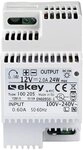 EKEY 100205 Netzteil f&uuml;r Reiheneinbau mit 230 VAC/12 VDC/2 A, Zur Energieversorgung