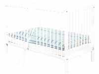 PINOLINO - 111427 - Kinderbett Lenny (120 x 60 cm) - mit 2 Schlupfsprossen aus