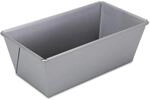 St&auml;dter we love baking silberne Brot-Back-Kastenform 20x10,5 cm - H&ouml;he 7cm - aus