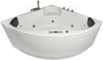 Basera&reg; Premium Indoor Eck-Whirlpool Badewanne Futuna 140 x 140 cm mit 21