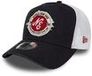 New Era NE Washed Trucker Adjustable NE Logo Blau Wei&szlig;, Size:OneSize